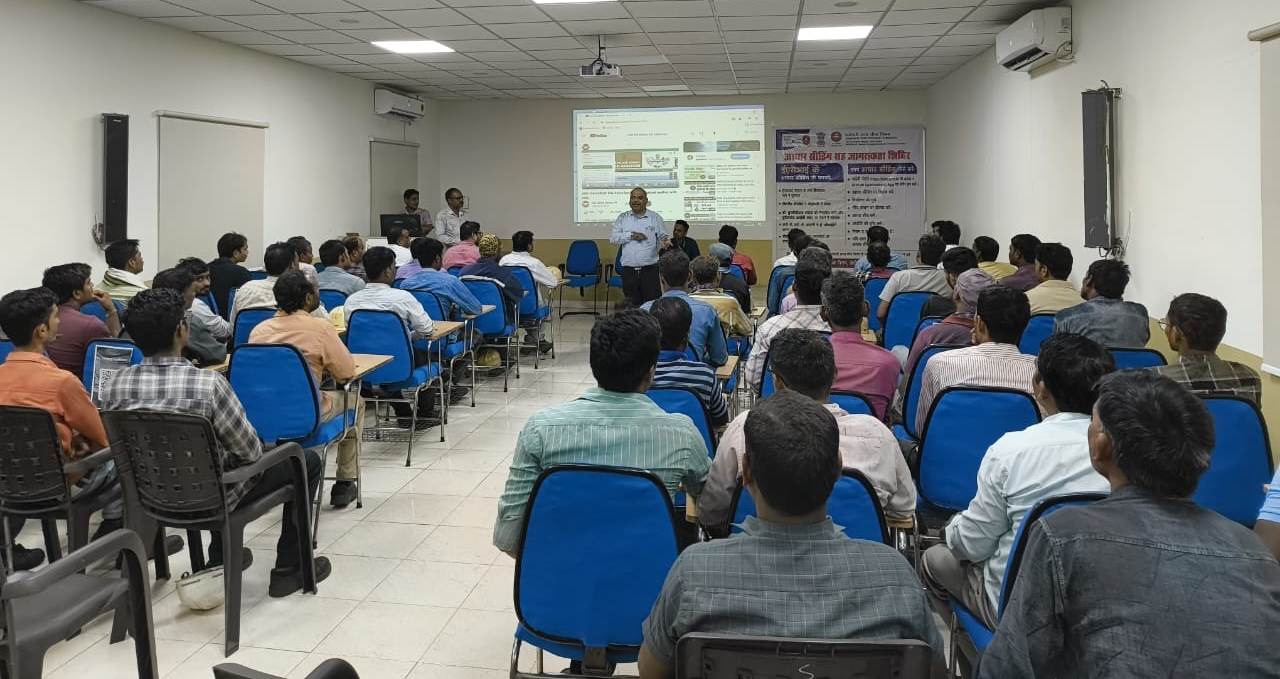 Aadhar Seeding Cum Awareness Camp at Sarda Energy and Minerals Ltd, Raipur Date 26.06.2024